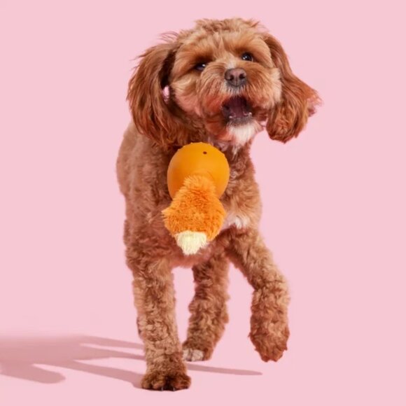 NWT, Bark Box Dog Toy FRANZ THE FOX, S/M - 0-50 lbs., Super Chewer, Orange - Picture 14 of 14